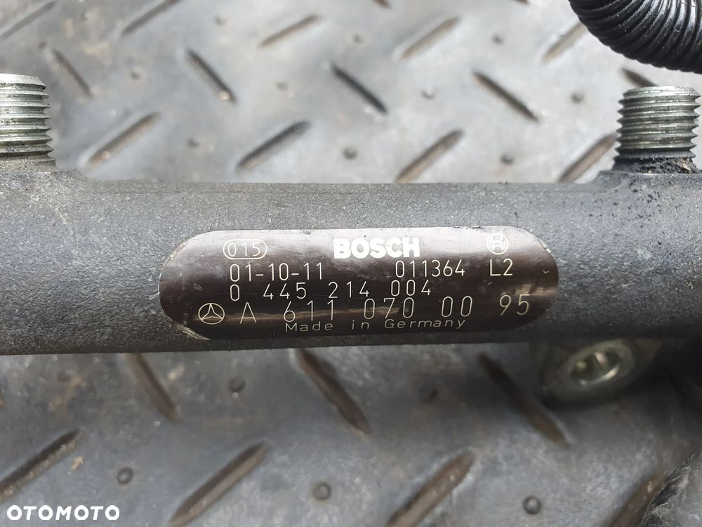 LISTWA WTRYSKOWA CZUJNIKI MERCEDES SPRINTER I 903 2.2 CDI A6110700095 A6110780149  0445214004 - 2