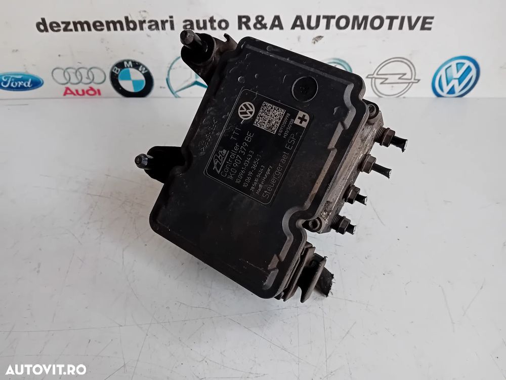 Modul Pompa ABS Vw Golf 6 VI Touran Caddy Skoda Octavia Cod 1K0907379BE An 2008-2013 - 5