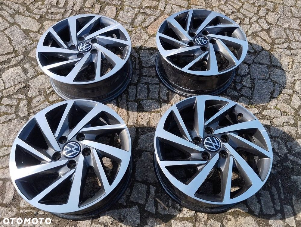 Felgi Alu VW Golf Touran Passat 5x112 16 OE - 7