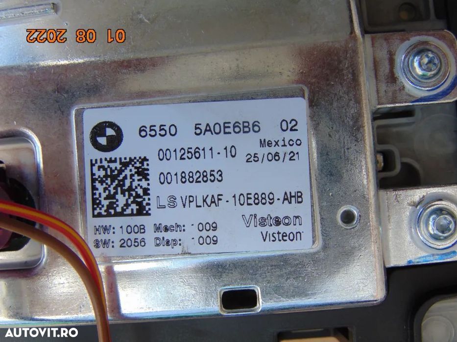 Display Navigatie BMW X5 G05 X6 G06 X7 G07 navigatie - 3