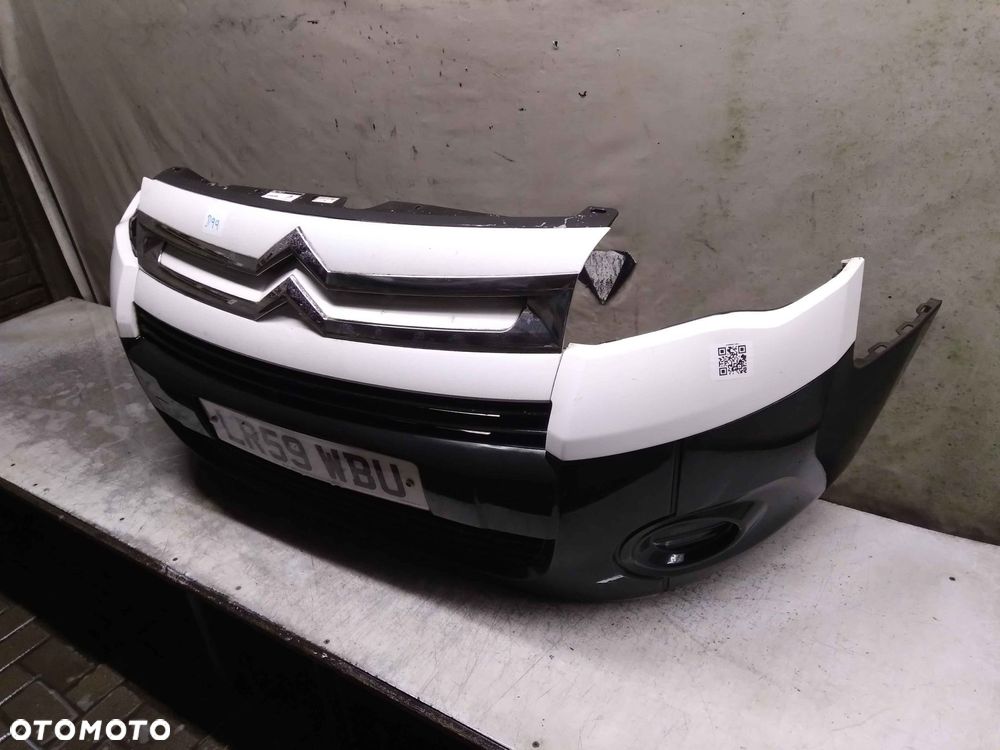 ^ ZDERZAK PRZÓD PRZEDNI CITROEN BERLINGO 2 II EWPA BAŁY - 5