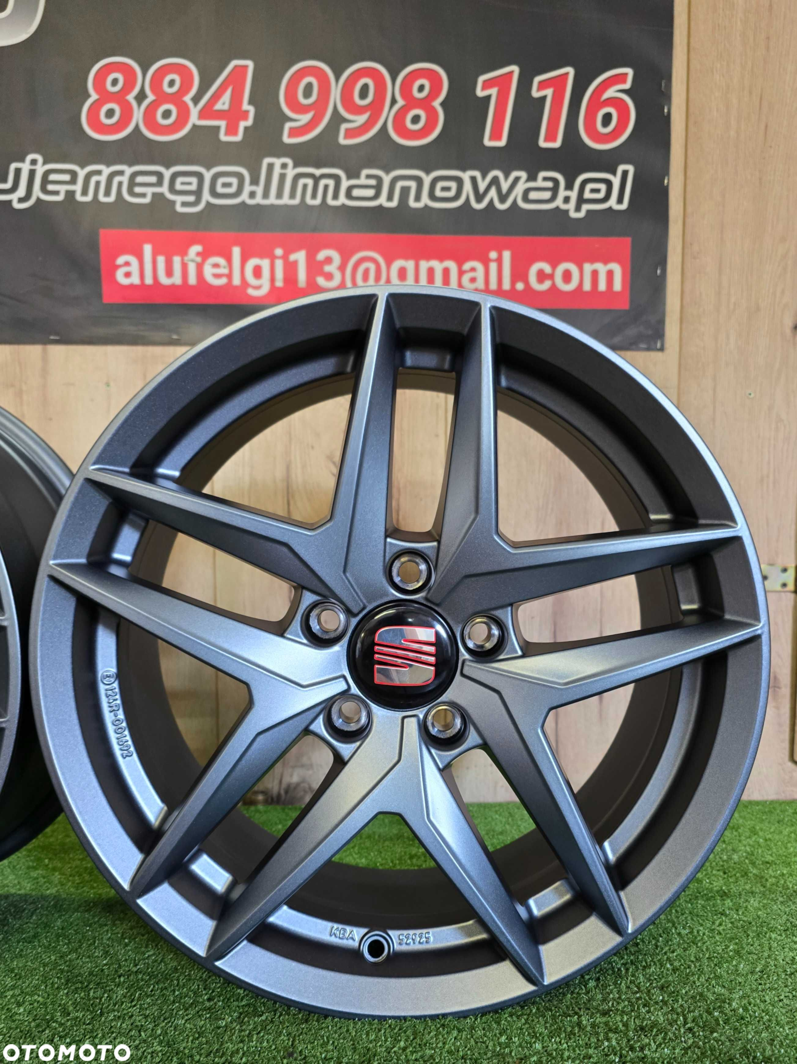 NOWE ALUFELGI SEAT 17x5x112 - Alhambra, Ateca,Exeo,Leon,Terraco - 4