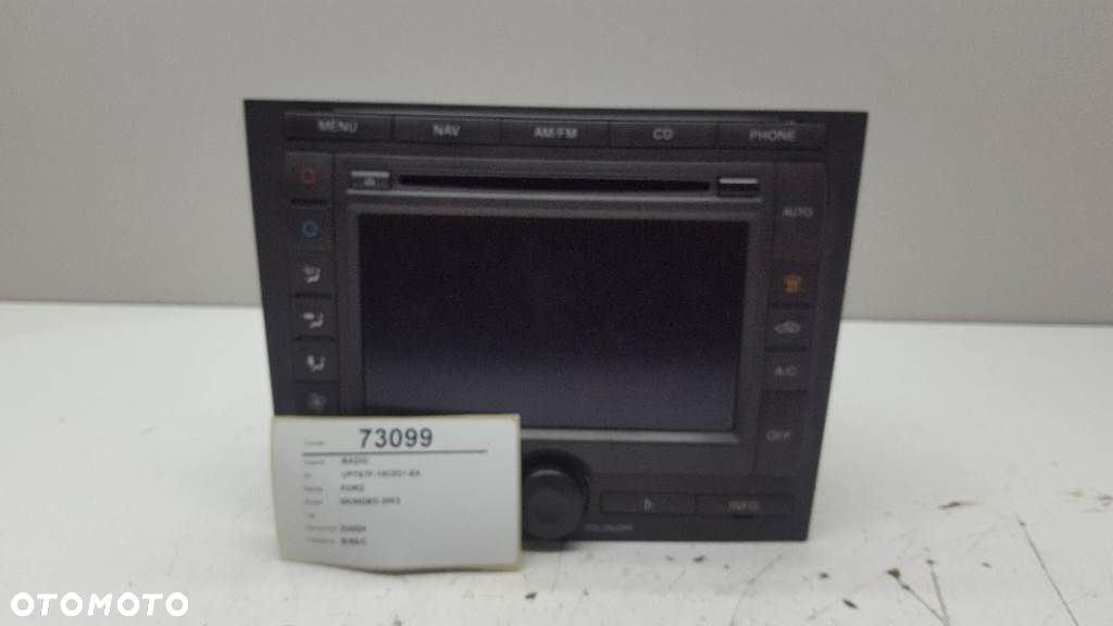 RADIO FORD MONDEO MK3 NAVI KLIMA VP7S7F-18C821 - 2