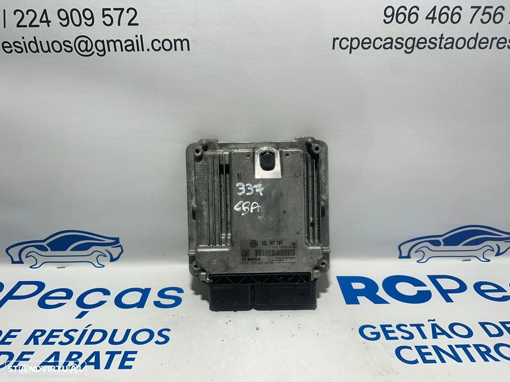 .Centralina Motor Original Bosch VAG Volkswagen Passat 3C B6 CC 03L907309 0281015029 2008 - 2010 - 1