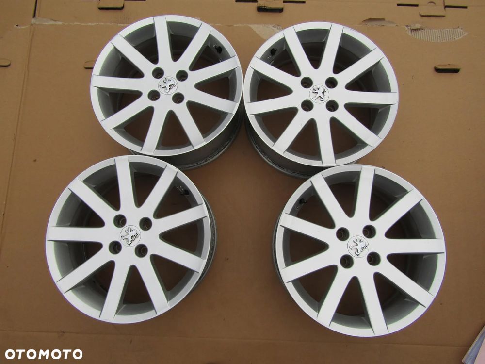 4x Felgi 17 Peugeot 207 208 2008 307 308 3008 Partner II Citroen C3 II C4 C5 DS3 DS4 DS5 Berlingo II - 10