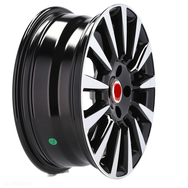 4x Felgi 15 m.in. do FIAT 500 Punto Bravo Doblo Panda Stilo - BK743 - 4