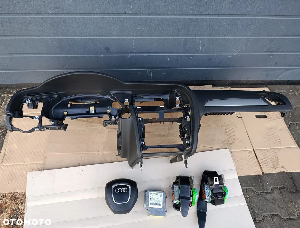 AUDI A4 B8 KONSOLA AIRBAG PODUSZKA SENSOR PASY EUROPA - 1