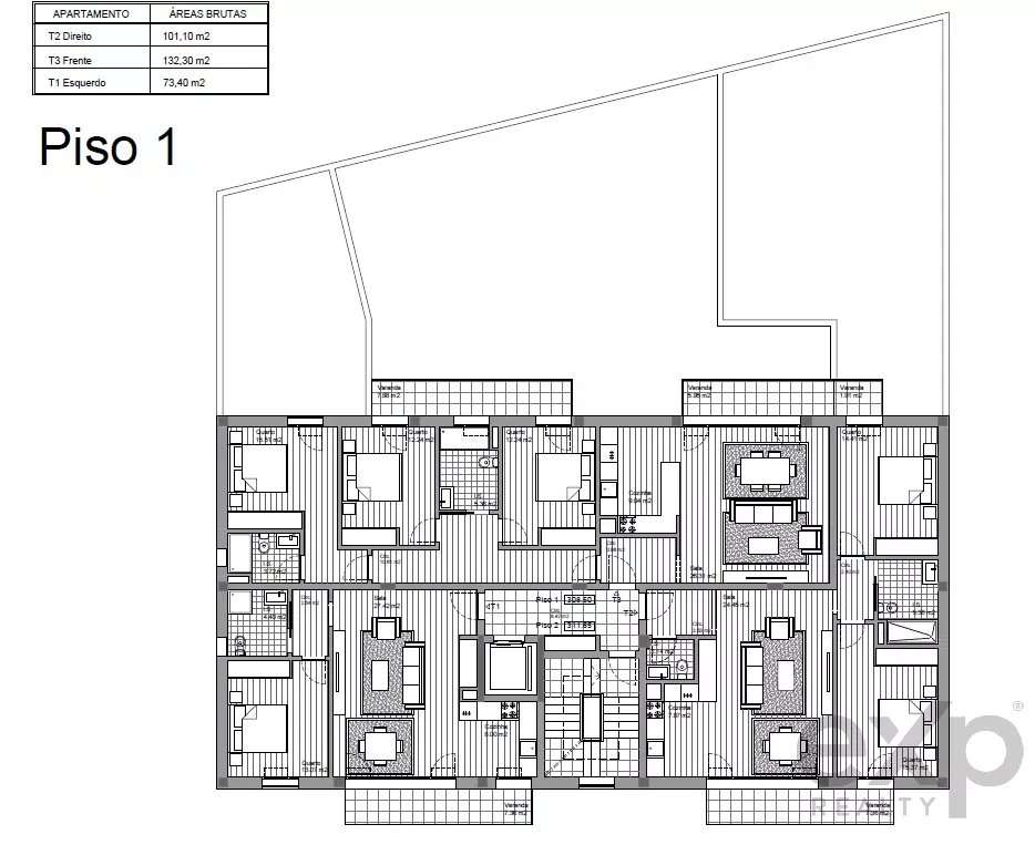 Apartamento T3 para Venda em Carregal do Sal - Grande imagem: 3/4