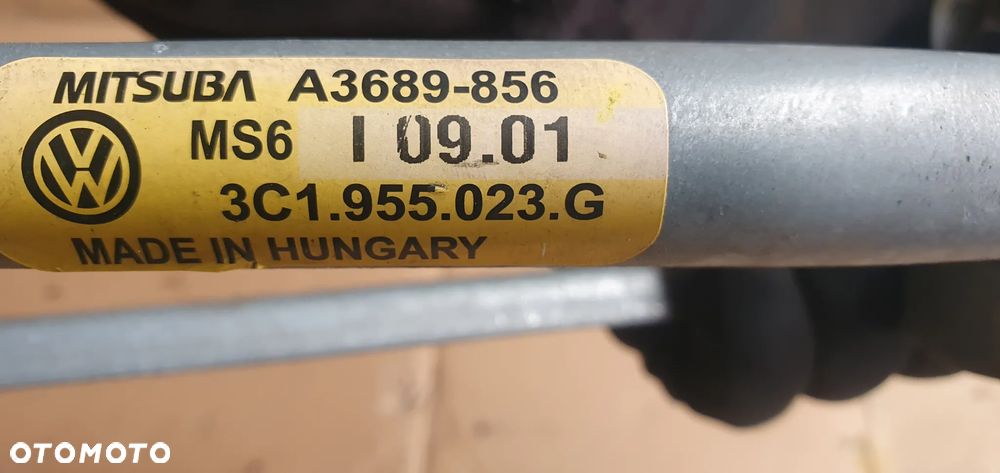 Mechanizm wycieraczek przód przedni VW Passat B6 3C1955023G 3C1955419B - 7