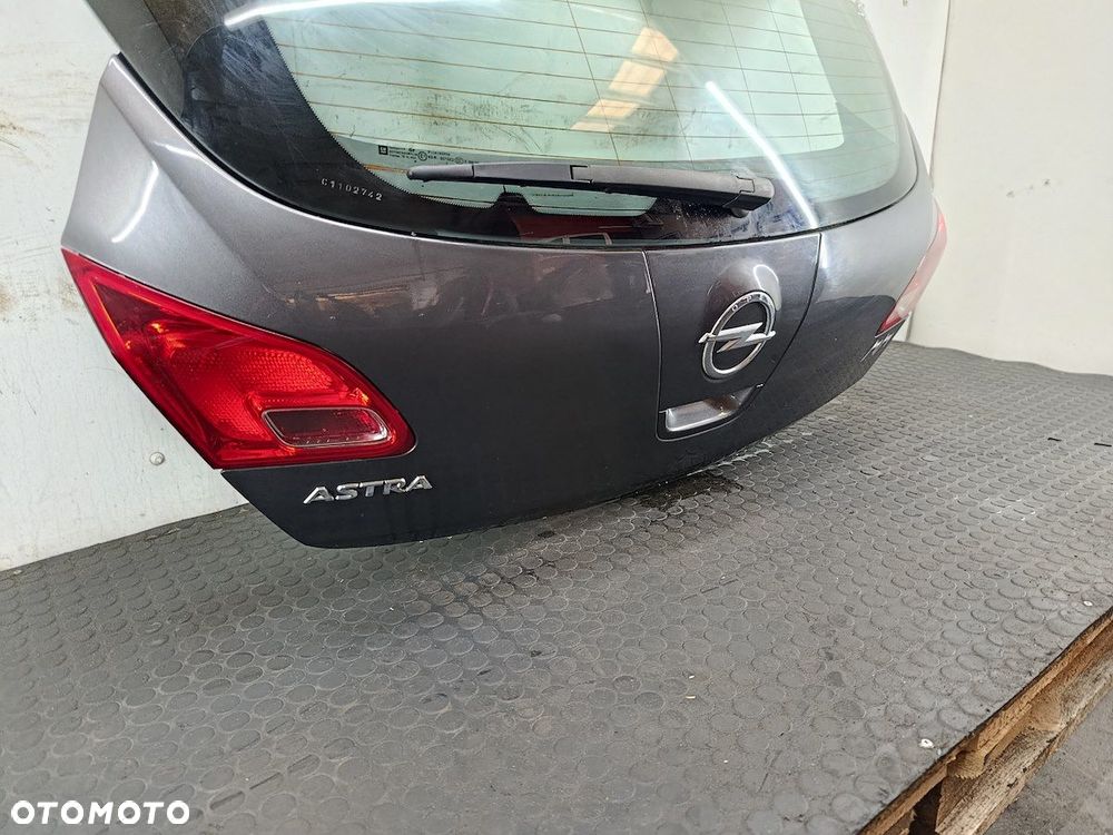 KLAPA BAGAŻNIKA OPEL ASTRA J HATCHBACK 5D - 6