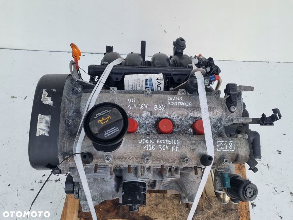 SILNIK VW Polo IV 1.4 16V udokumentowany przebieg 126tyś BBZ - 14