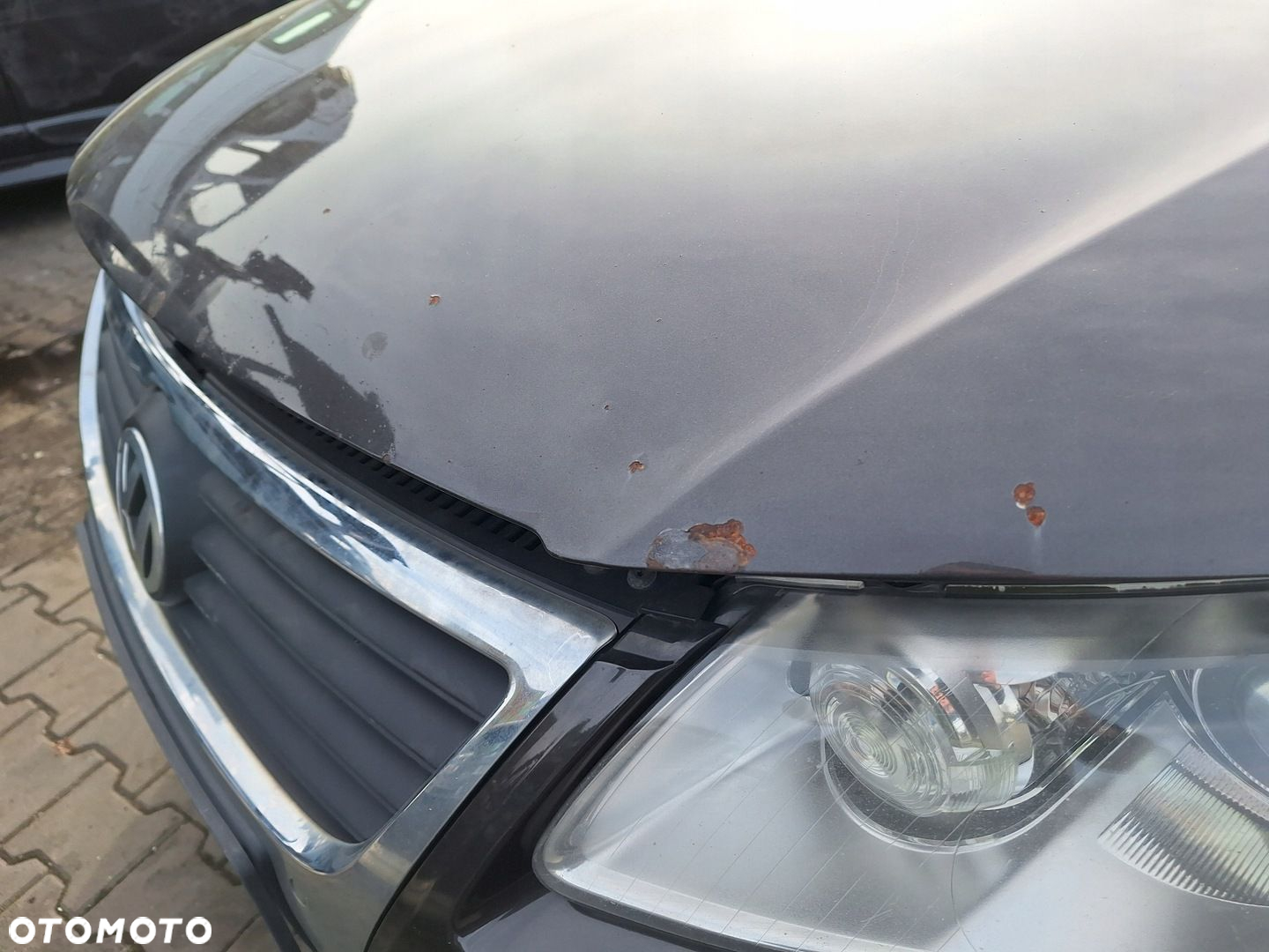 VW VOLKSWAGEN PASSAT B6 3C MASKA POKRYWA KLAPA SILNIKA LC8Z MOCCA BROWN - 7