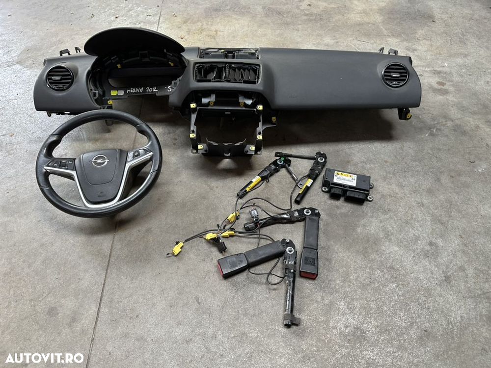Airbag volan, plansa bord, centuri OPEL MERIVA B an 2012 - 3