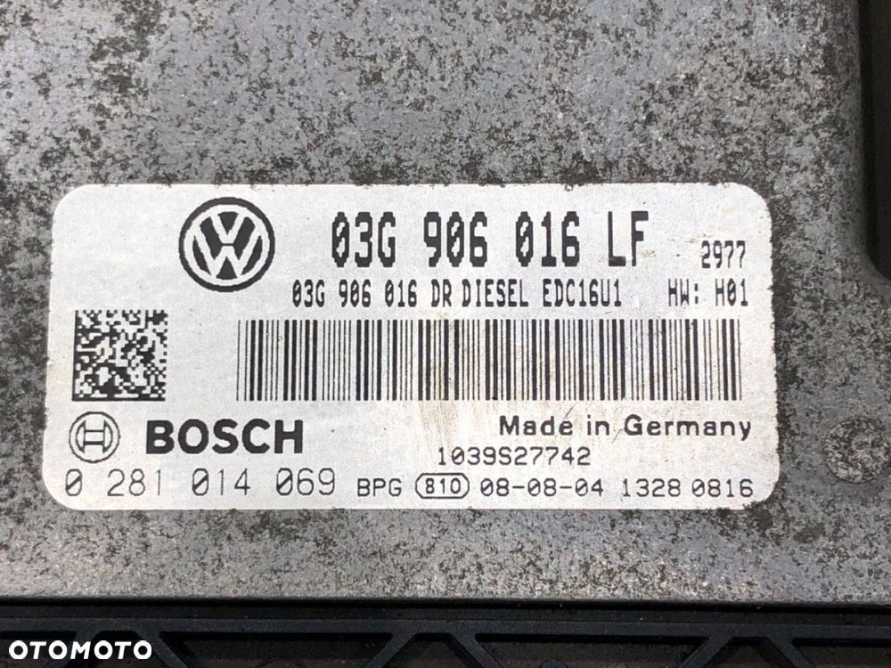 KOMPUTER SILNIKA  VW CADDY III Nadwozie pełne/minivan (2KA, 2KH, 2CA, 2CH) 2004 - 2015 2.0 SDI 51 - 4