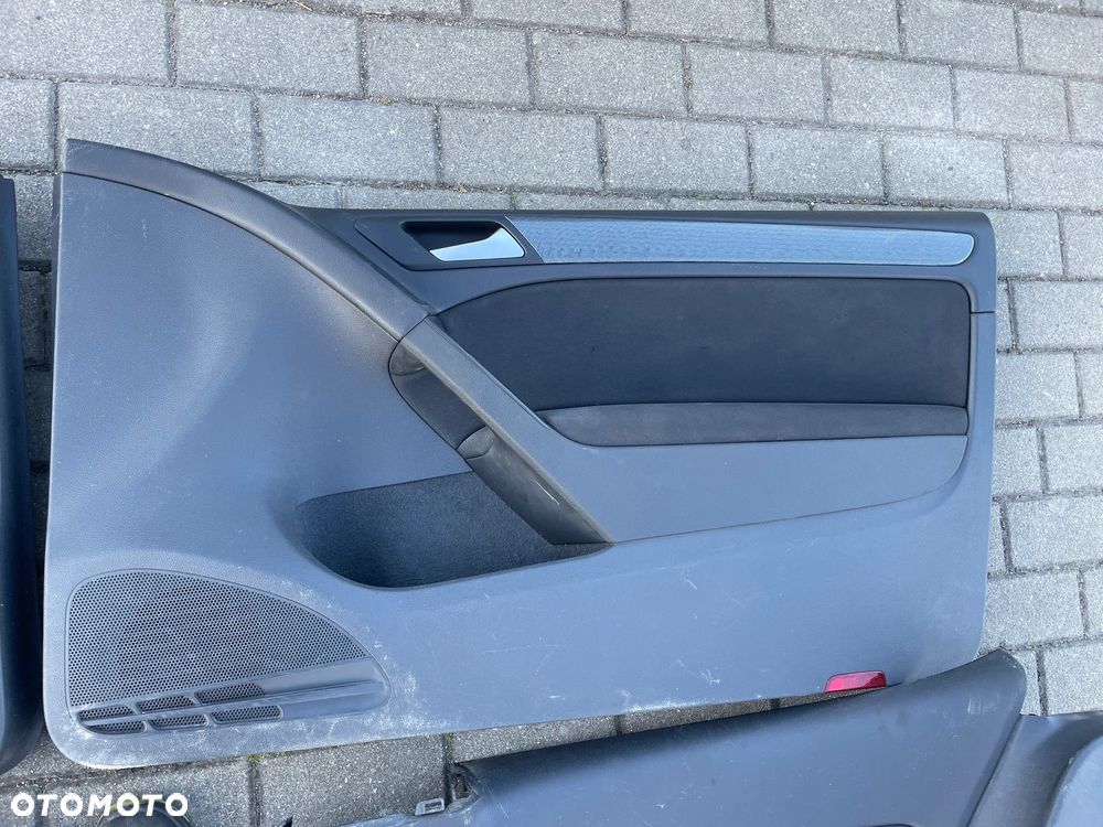 VW Golf VI 3D Boczki Tapicerka drzwi komplet Europa - 5