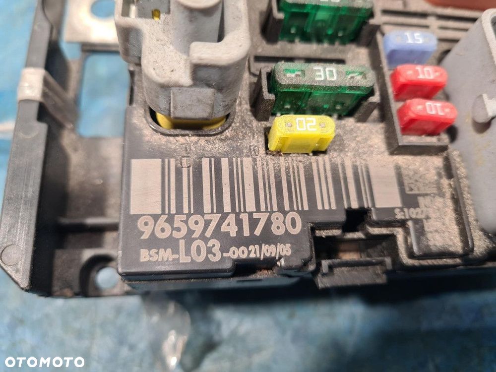 CITROEN C3 I MODUŁ BSM 9659741780 - 3