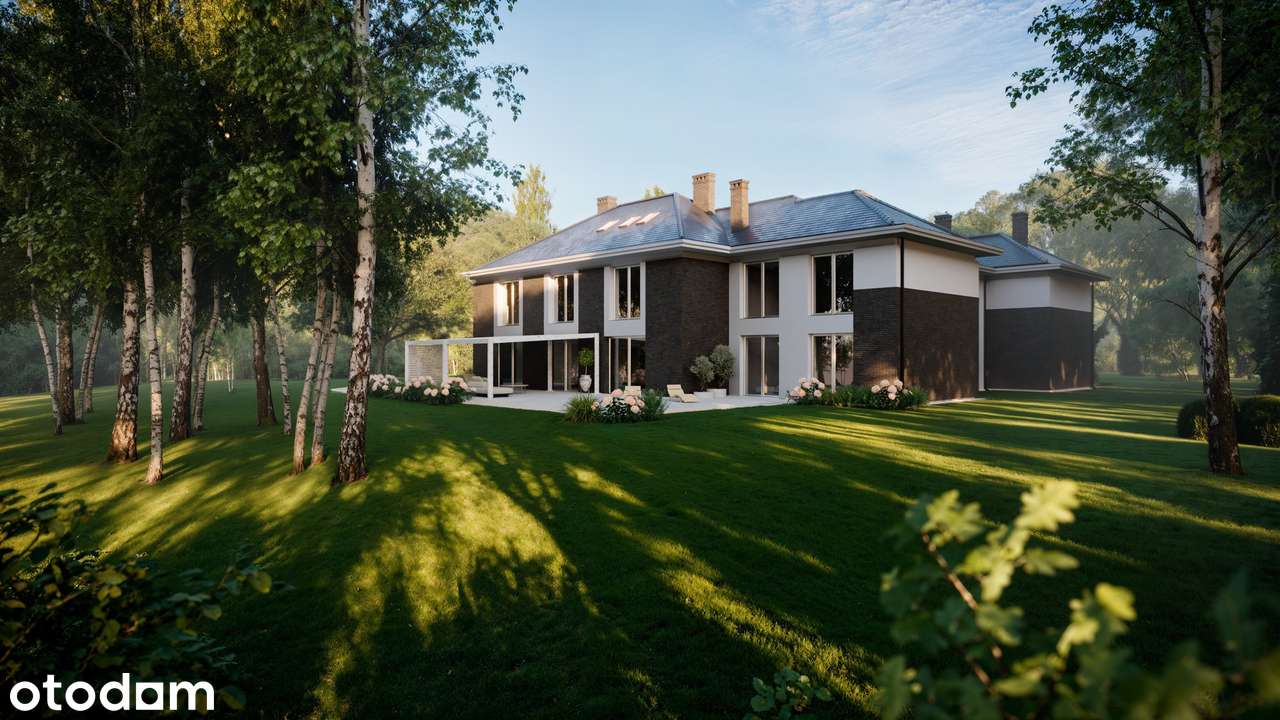 Rezydencja 772 m² z osobną strefą na gabinet lub biuro, Czarny Las