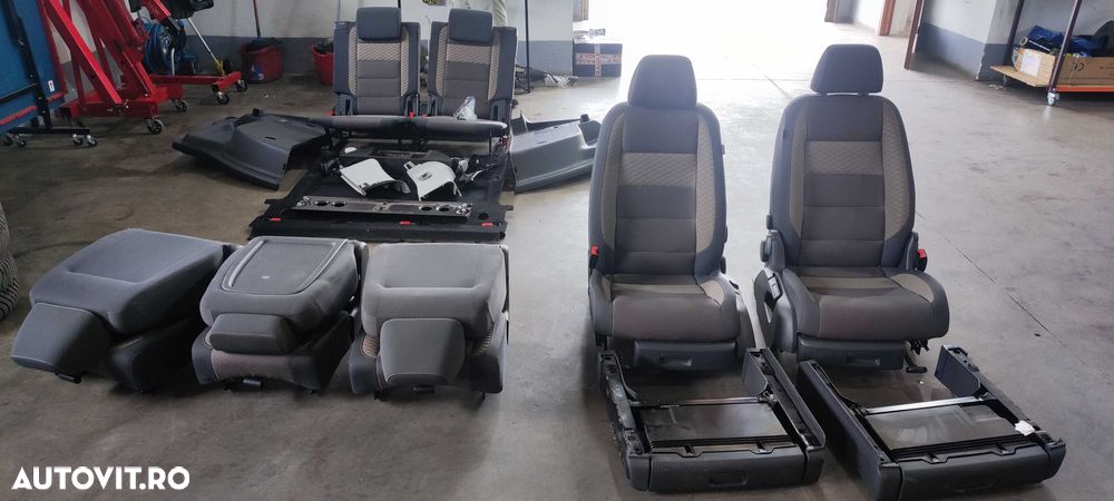 Scaune 5 locuri volkswagen vw touran 1T2 cross fara incalzire - 1