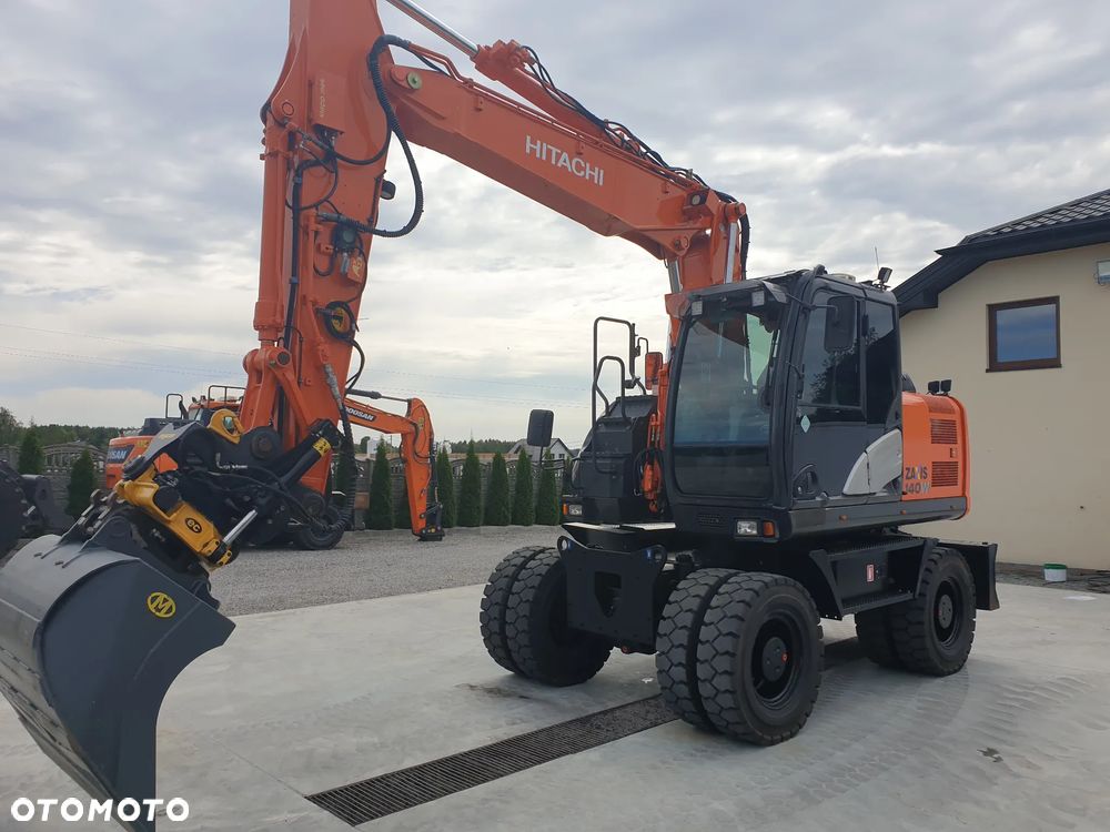 Hitachi ZX 140W ROTOTILT SPROWADZONA ŁADNY STAN - 3