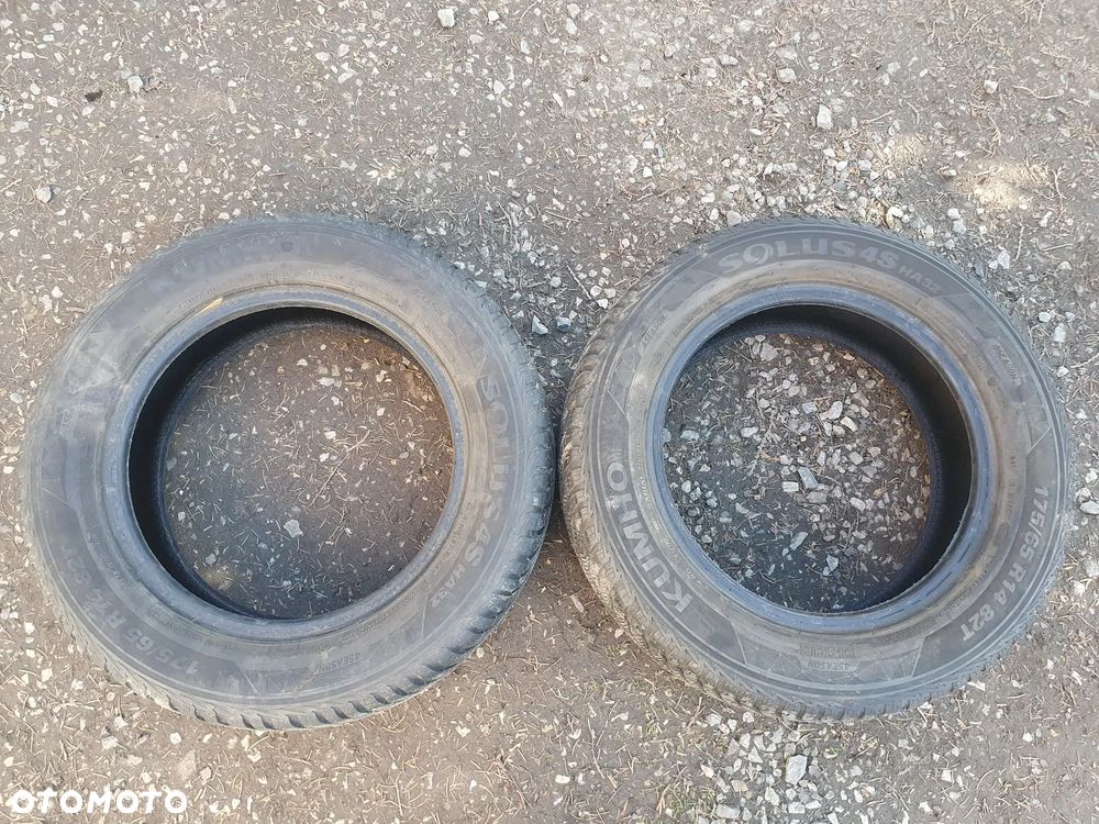2X Opona całoroczna Kumho Solus 4S HA32 175/65R14 2023R 5.5 MM - 2