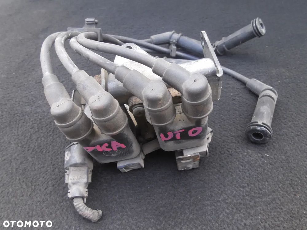 KIA PICANTO I 1.1 MODUŁ CEWKA ZAPŁONOWA + KABLE PRZEWODY - 1