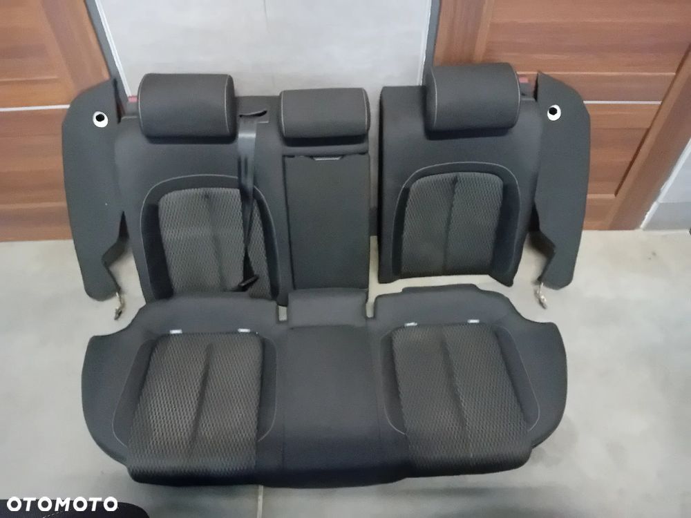 fotele przód kanapa tył komplet Seat Exeo kombi materiał - 5