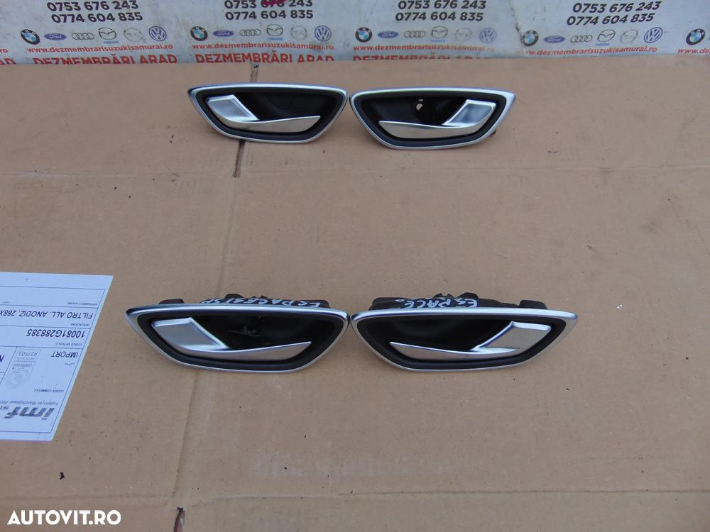 Maner usa interior Renault Espace 5 an 2015-2023 manere usi fata spate stanga dreapta espace 5 - 2