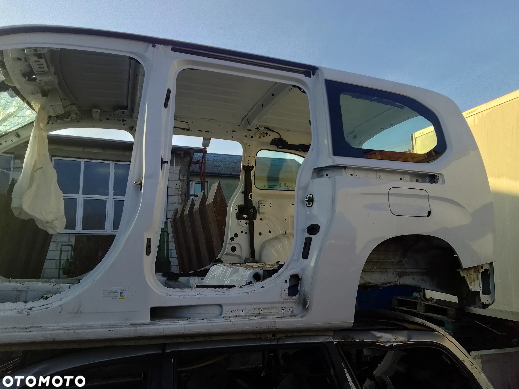 CITROEN BERLINGO 2020R 1.5D ĆWIARTKA LEWA, PRAWA, SŁUPEK LEWY PRAWY - 2