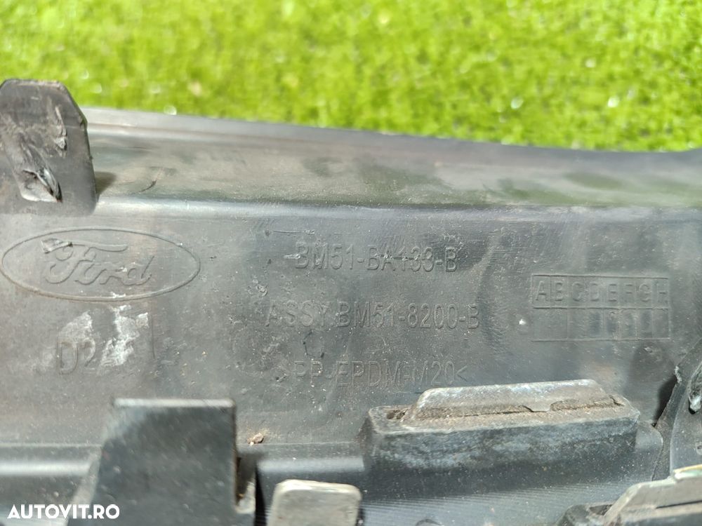 GRILA ORNAMENT BARA FATA FORD FOCUS MK3 BERLINA 1.6 DIESEL 2012 COD OEM BM51-BA133-B / 2011-2015 - 8