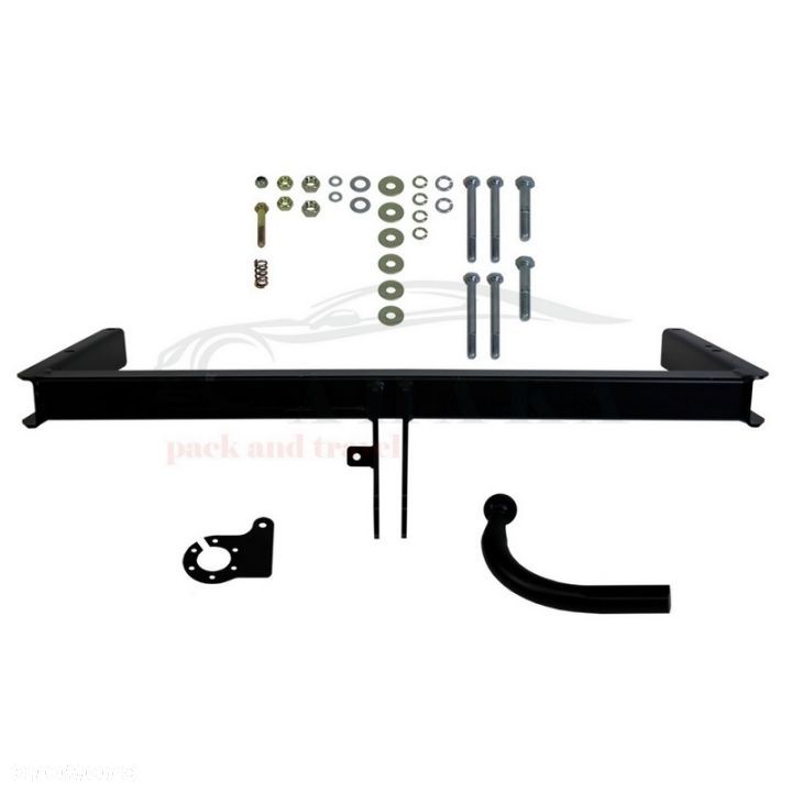 Hak Holowniczy Odkręcany Do Vw Volkswagen Passat B5 Sedan 2000-2005 (Poza 4 Motion) - 4