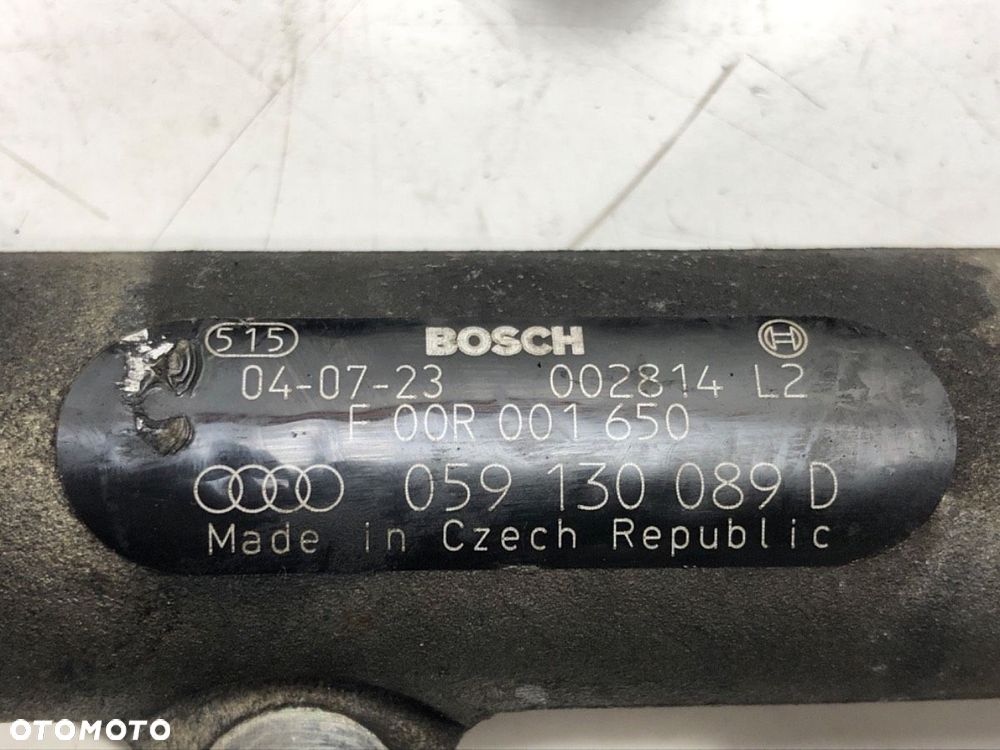 LISTWA WTRYSKOWA - 80.00 PLN - AUDI A6 C6 (4F2) 2004 - 2011 3.0 TDI quattro 165 kW [225 KM] olej - 4