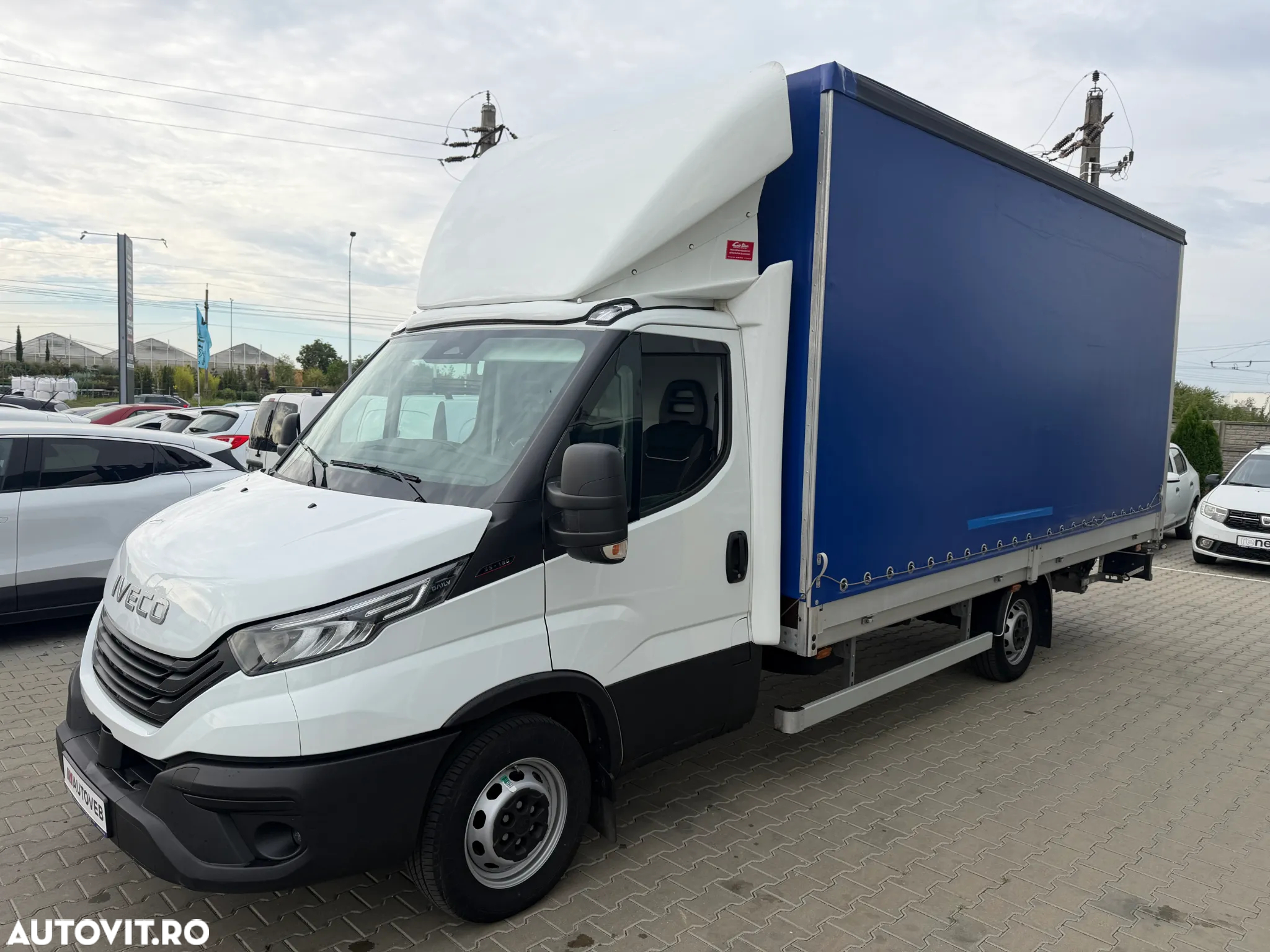Iveco DAILY NEW - PRELATA 10 EWP + LIFT - 3