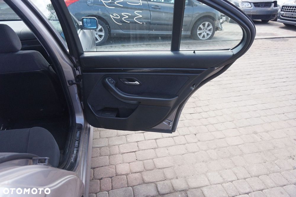 DRZWI TYLNE PRAWE 5 E39 SEDAN 339 SZARY BMW 1995-2000 - 9