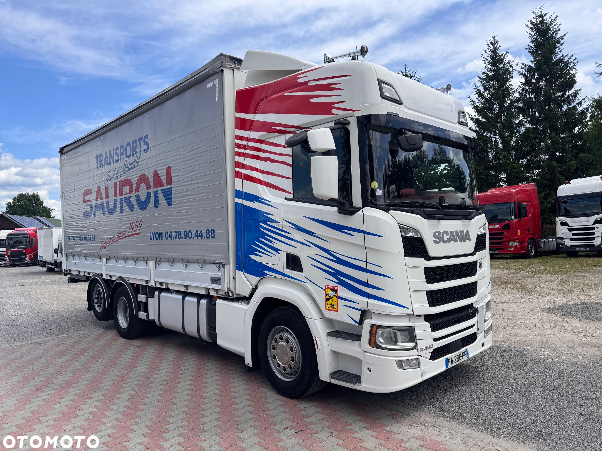 Scania R450 tandem Z PRZYCZEPĄ - 3