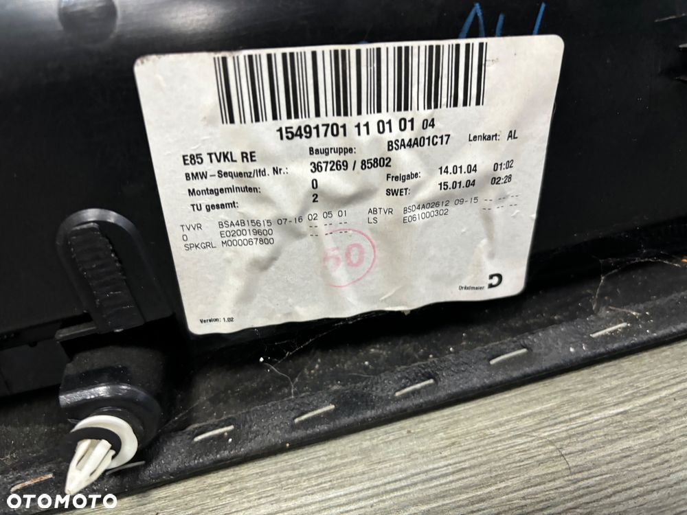 Boczek drzwi lewy prawy BMW z4 E85 E86 - 9