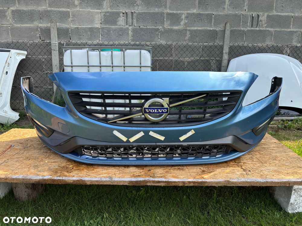 Zderzak przedni V60/S60 Rdesign niebieski 713-46 - 1