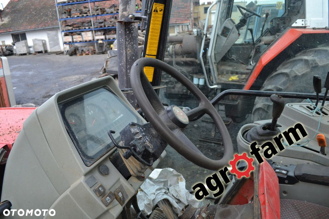Massey ferguson części 6235 6245 6255 silnik skrzynia zwolnica układ planetarny most oś wał piasta - 5