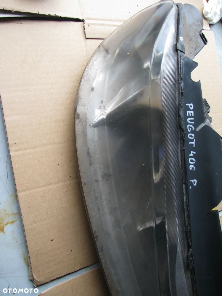 Peugeot 406 reflektor lampa przód prawa 1995-2004R 9630423177 0301175002 - 2