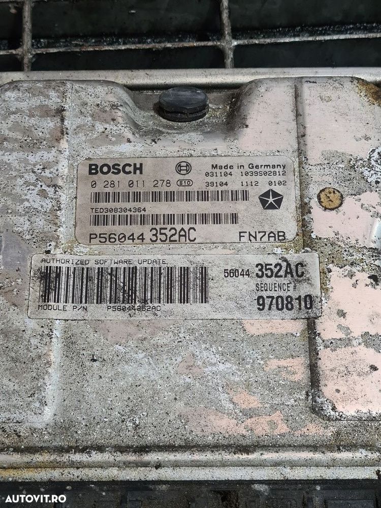 Calculator motor Jeep Cherokee III 2.5 D 2001 - 2008 143CP Manuala R425 DOHC (515) ... - 3