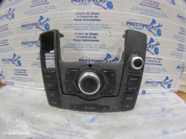 Interruptor 4F1919610K 4F0910609B AUDI A6 3 AVANT 4F FASE 1 2005 2.7TDI 180CV 5P PRETO Radio - 1