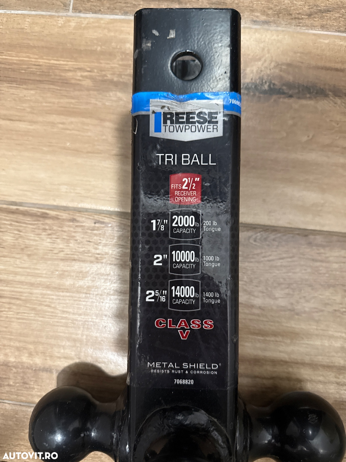 Cârlig Remorcare 2½” Reese Towpower - Tri Ball - 2