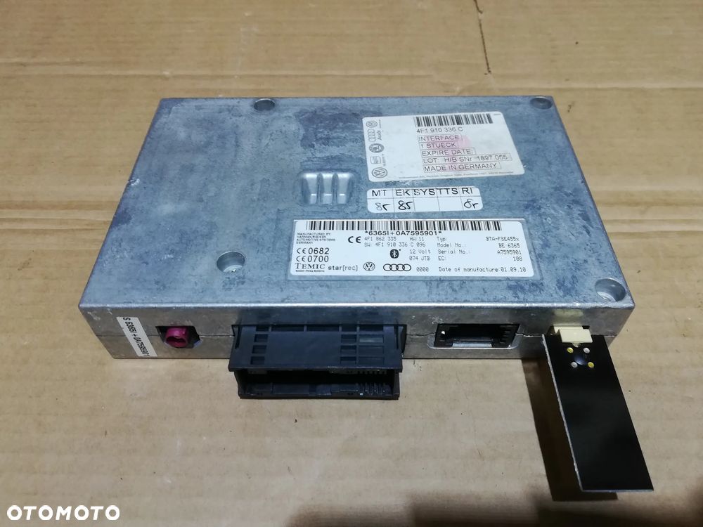 AUDI A8 D3 moduł BLUETOOTH 4F1862335 4F1910336C - 2