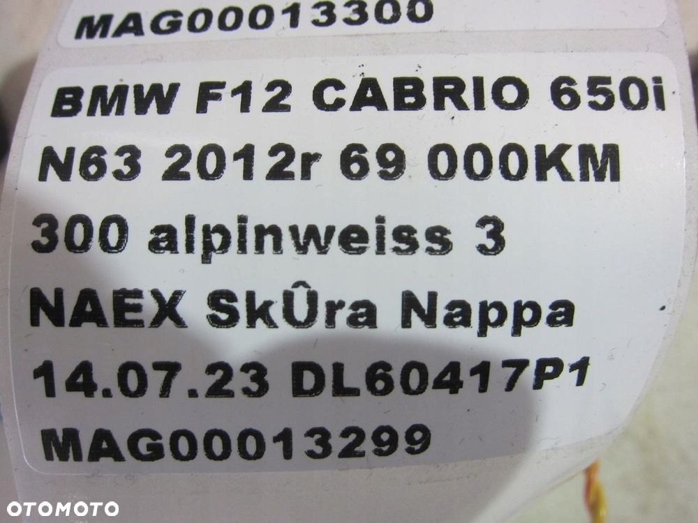 BMW F12 F06 F10 GŁOŚNIK HIFI HARMAN 65139184795 - 6