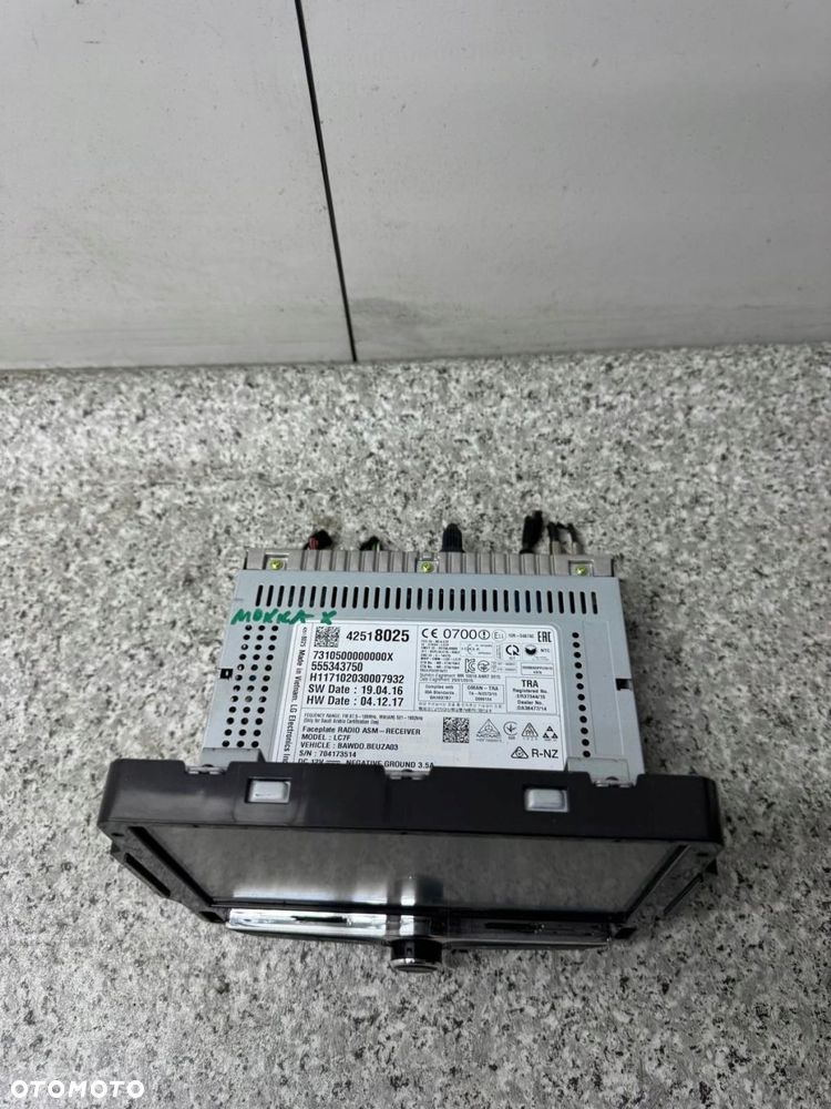 radio ekran wyświetlacz opel mokka x 2016-2019 42518025 lift - 4