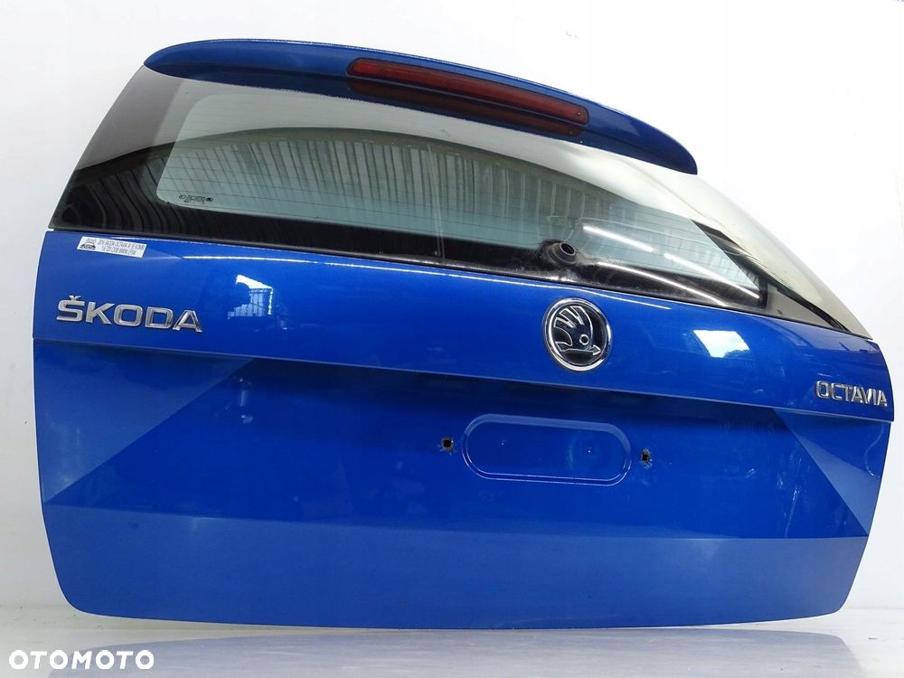 KLAPA POKRYWA TYŁ TYLNA BAGAŻNIKA Z SZYBĄ SKODA OCTAVIA III 5E KOMBI LF5W - 3