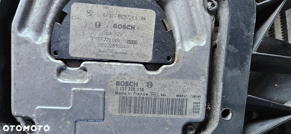 BMW 5 E60 E61 3.0D AUTOMAT Komplet chłodnic Chłodnice Chłodnica wody klimatyzacji Wentylator  7792832 6925724 - 11
