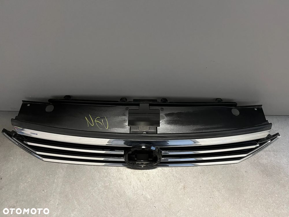 VW PASSAT B8 3G0 LIFT 19-23 GRILL ATRAPA KRATKA W ZDERZAK PRZÓD 3G0853653N - 2