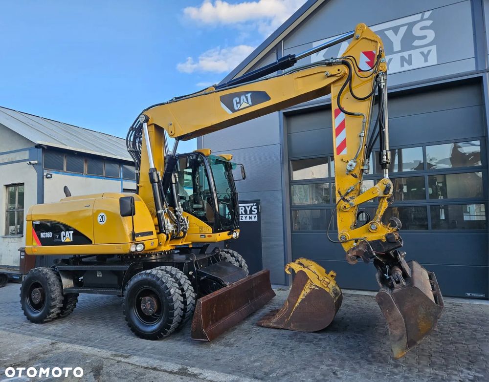 Caterpillar KOPARKA KOŁOWA CAT CATERPILLAR M316D M316 315 316 318 2008R - 4