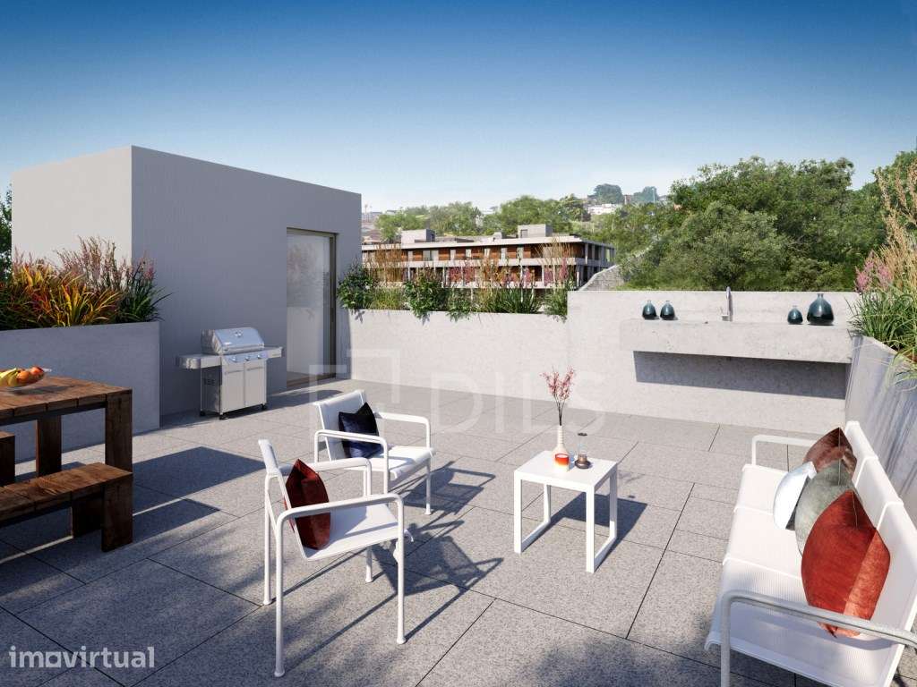Apartamento T0+1 inserido em novo empreendimento premium nas Antas - Grande imagem: 5/94