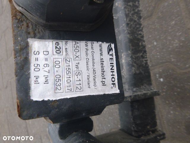 HAK HOLOWNICZY VOLKSWAGEN POLO 6N KOMBI 94-01 - 11